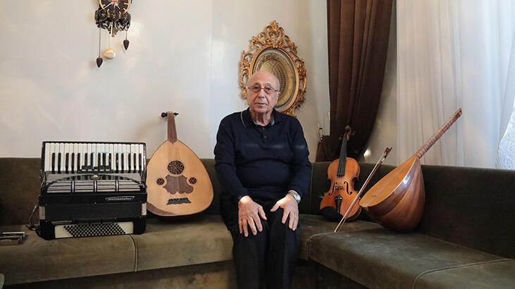 55 yılda 5 farklı enstrüman çalmayı öğrendi! Tek sebebi korku
