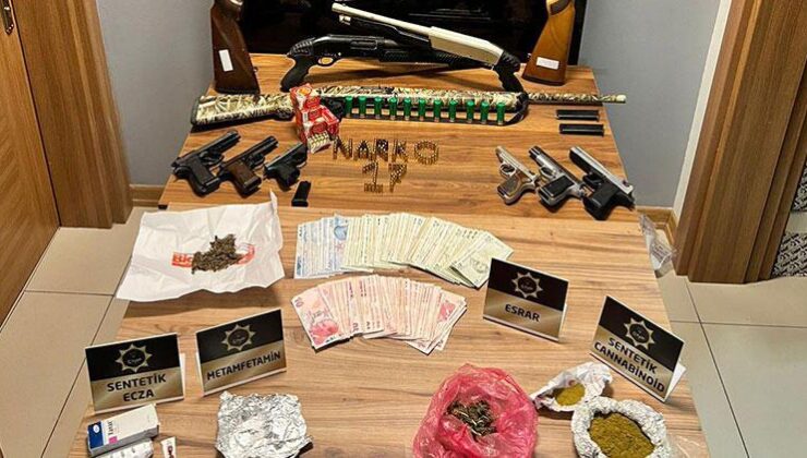 Çanakkale’de uyuşturucu operasyonu! 31 kişi tutuklandı