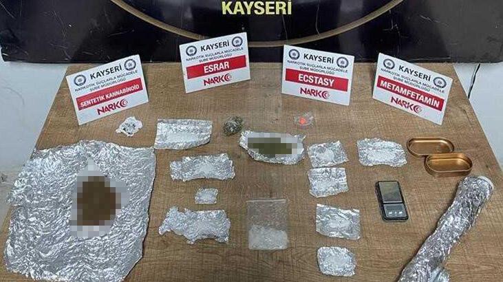 Kayseri’de uyuşturucu operasyonunda 9 kişi yakalandı