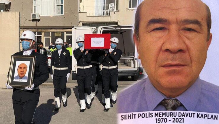 Şehit polis, memleketi Osmaniye’ye uğurlandı