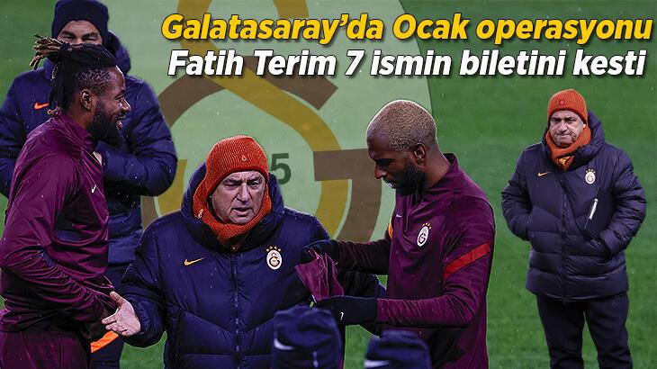 Son dakika haberi: Galatasaray’da 7 ayrılık birden! Fatih Terim yıldız ismin biletini kesti