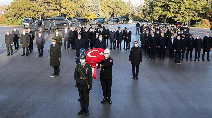 Ulu Önder Atatürk için Anıtkabir’de devlet töreni düzenlendi