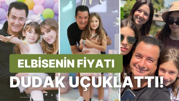 Acun Ilıcalı’nın Küçük Kızı Melisa’nın Doğum Gününde Giydiği Elbisenin Fiyatı Herkese İç Çektirecek