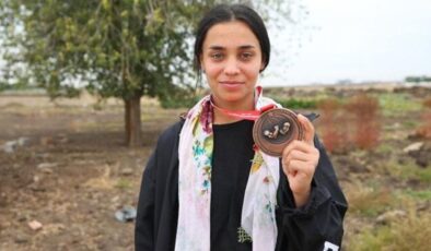 Keşfedilme hikayesi film olur! Diyarbakırlı Beritan, Dünya Bilek Güreşi Şampiyonası’ndan madalyayla döndü