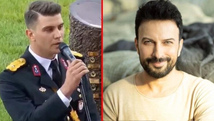 Tarkan’dan şarkısını okuyan teğmene yorum: Çok güzel söylemişsin