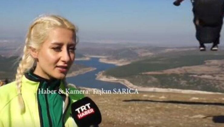 TRT canlı yayınında kadın sporcunun “Kazasız belasız bitirdik” dediği anda olanlara kimse inanamadı