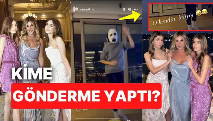 Zeynep Yılmaz Kızları Yasemin Ilıcalı ve Leyla Ilıcalı İle Eğlendiği Anları Gönderme Yaparak Paylaştı