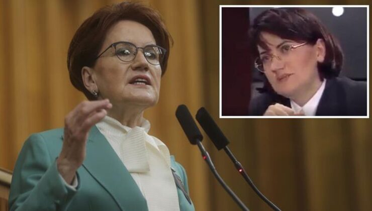 Akşener’e sosyal medyada dolaşıma giren 25 yıl önceki videosu soruldu, kameralar önünde hayli gerildi