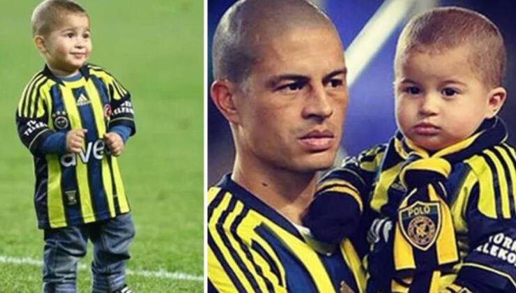 Alex’in sevimli oğlu büyüdü, babasının kopyası oldu! Futbolculuğu da bir o kadar iyi