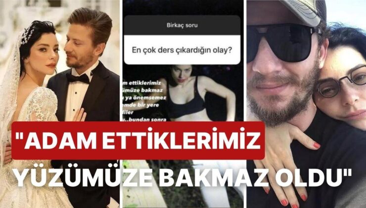 Ayrılık mı Var? Mert Aydın’la Evlenen Merve Boluğur’un Bir Takipçisine Verdiği Cevap Kafaları Karıştırdı