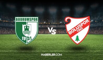 Bodrumspor – Boluspor maçı canlı izle! Bodrumspor – Boluspor maçı hangi kanalda? Bodrumspor – Boluspor maçı canlı izleme linki!