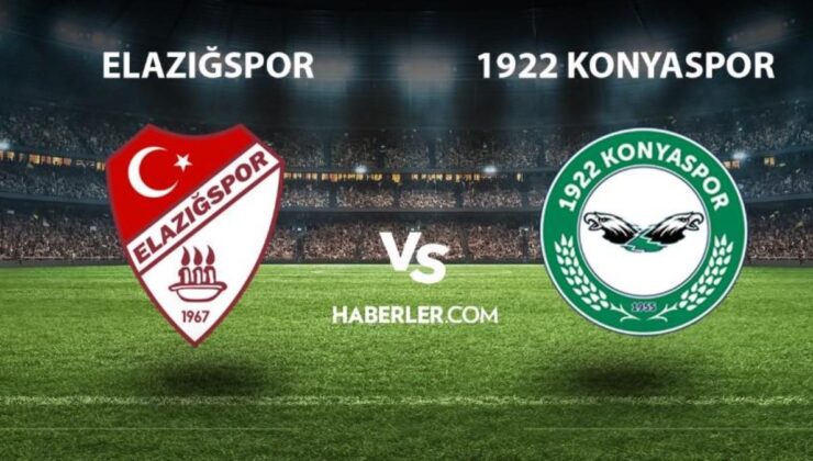 CANLI İZLE | Elazığspor – 1922 Konyaspor maçı ne zaman, hangi kanalda? Elazığspor – 1922 Konyaspor maçı canlı izleme linki! TRT spor canlı izle!