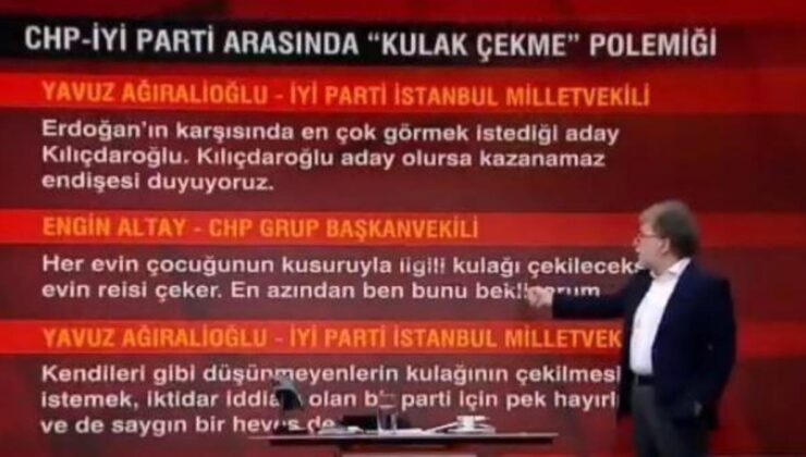 Canlı yayında ilginç anlar! Arkadan gelen sesi ekran başındaki herkes duydu