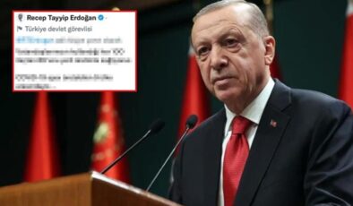 Cumhurbaşkanı Erdoğan attığı tweeti hemen silmişti! Nedenini Bakan Koca anlattı
