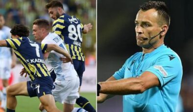 Fenerbahçe maçına atanan Ivan Bebek’i atayan UEFA’dan geri adım