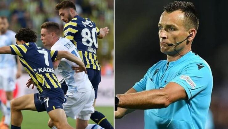 Fenerbahçe maçına atanan Ivan Bebek’i atayan UEFA’dan geri adım