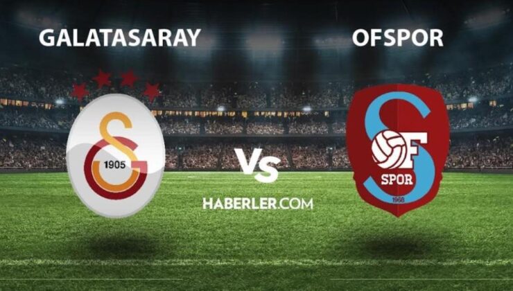 Galatasaray- Ofspor maçı hangi kanalda? Galatasaray- Ofspor maçı ne zaman? ZTK Galatasaray maçı nereden izlenir? GS- Ofspor maçı ne zaman?