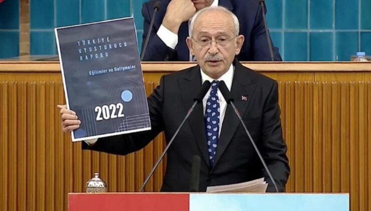 İstanbul Valiliği, CHP lideri Kılıçdaroğlu’nun uyuşturucu iddiasını paylaştığı verilerle yanıtladı