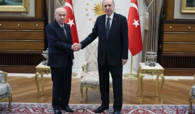 Külliye’de sürpriz zirve! Cumhurbaşkanı Erdoğan, ittifak ortağı Bahçeli’yi kabul etti