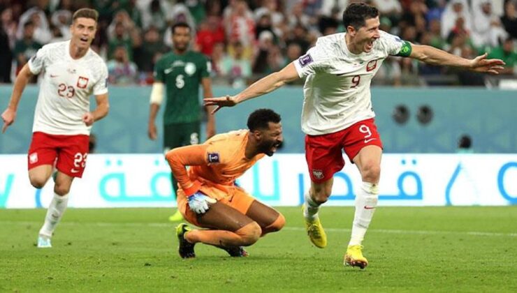 Lewandowski, Dünya Kupası’nda ilki başardı! Polonya, Suudi Arabistan’ı rahat geçti