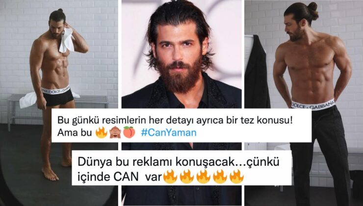 Libido Seviyenizi Kontrol Edin: Can Yaman Dolce&Gabbana Markasının Reklam Filmiyle Ortalığı Yaktı