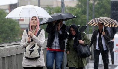 Meteoroloji’den 7 kent için sarı kodlu uyarı! Gök gürültülü sağanak yağış geliyor