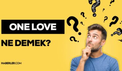 One Love ne demek? One Love kaptanlık bandı nedir?