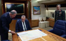 Son dakika: Görüntüler servis edildi! Cumhurbaşkanı Erdoğan harekat emrini böyle verdi