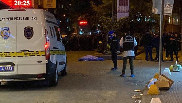 Taksim’de salep alan şahsa hasımları silahla saldırdı: 1 ölü, 1 yaralı