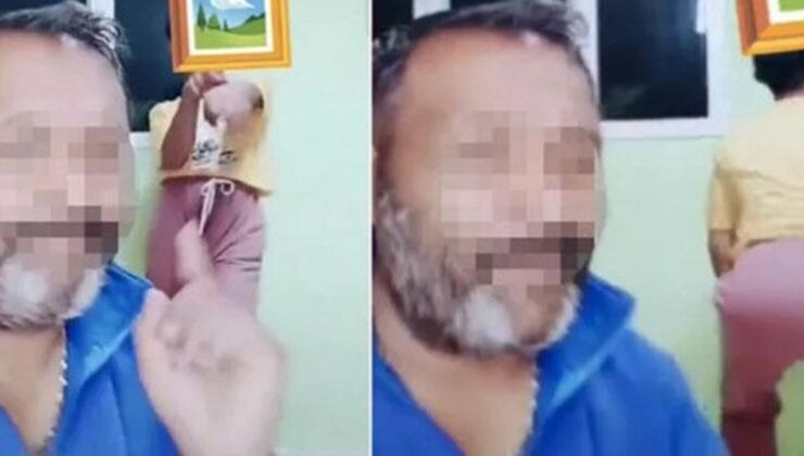 TikTok’ta oğlunu dans ettirip para toplayan baba tepki çekti