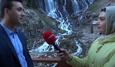 Türkiye’nin en yüksek debili şelalesi Kapuzbaşı Şelalesi ziyaretçilerini büyülüyor