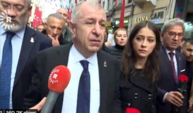 Ümit Özdağ’dan kendisine mikrofon uzatan Rudaw’a tepki: Sizi Türkiye Cumhuriyeti’ne sokmayacağız