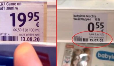 Almanya’da bir markette çekilen video viral oldu! 21 yıldır zam gelmeyen ürün bile var