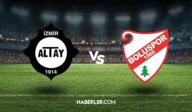 Altay – Boluspor maçı canlı izle! Altay – Boluspor maçı hangi kanalda? Altay – Boluspor maçı canlı izleme linki!