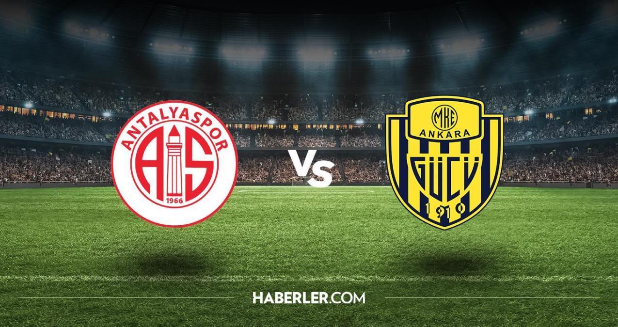 Antalyaspor – Ankaragücü maçı canlı izle! 23 Aralık Süper Lig Antalyaspor – Ankaragücü maçı canlı izleme linki var mı? Maç saat kaçta, hangi kanalda?