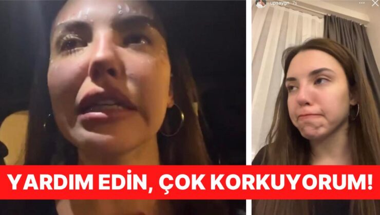 Aygün Aydın, Kendisini Koşarak Takip Edip Kaçırmaya Çalışan Şahısları Canlı Yayınla Sosyal Medyadan Paylaştı