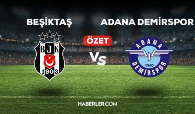 Beşiktaş – Adana Demirspor maç özeti! (VİDEO) Beşiktaş – Adana Demirspor maçı özeti izle! Beşiktaş Adana Demirspor maçı kaç kaç bitti?