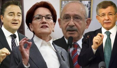 Davutoğlu’nun önerisi 6’lı masada kriz çıkarmıştı! Babacan ve Akşener’in vetosunun ardından Kılıçdaroğlu geri adım attı