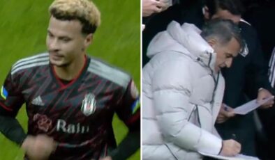 Dolmabahçe karıştı! Şanlıurfaspor karşısında dağılan Beşiktaş’ta fatura Dele Alli’ye çıktı