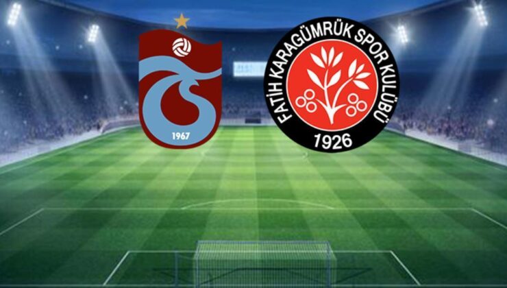 Karagümrük – Trabzonspor ilk 11 belli oldu mu? Fatih Karagümrük-Trabzonspor maçının eksikleri kimler? Fatih Karagümrük ve Trabzonspor ilk 11 kadrosu!