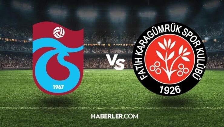 Karagümrük – Trabzonspor ÖZET izle! Karagümrük – Trabzonspor maçı goller İZLE! Karagümrük – Trabzonspor maçı kaç kaç bitti?