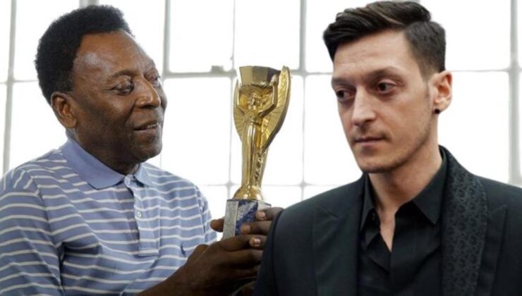 Mesut Özil’in Pele paylaşımında cennet ile ilgili yaptığı benzetmeye tepki yağdı