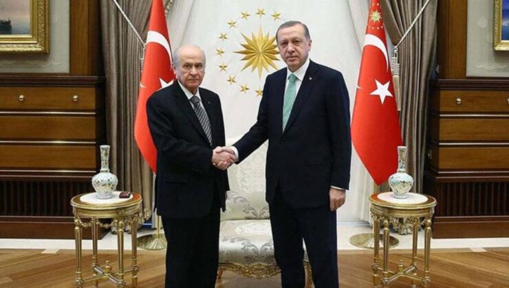 MHP lideri Bahçeli’den Cumhurbaşkanı Erdoğan’a iade-i ziyaret