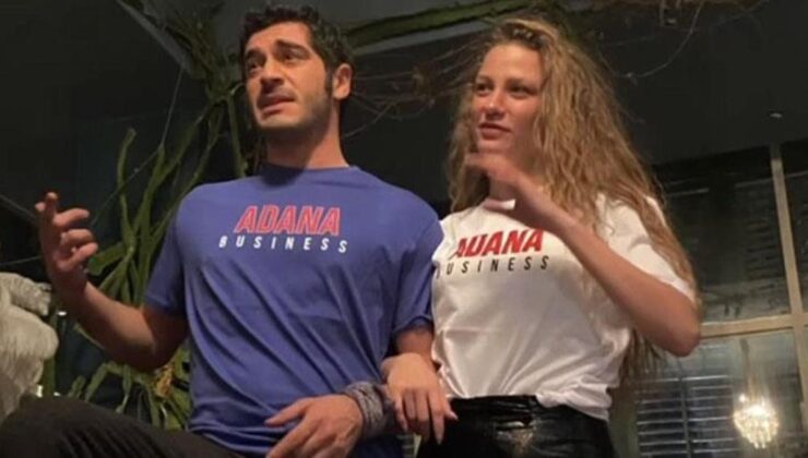 Serenay Sarıkaya, partneri Burak Deniz’le aşk yaşadığı iddiasını yalanladı