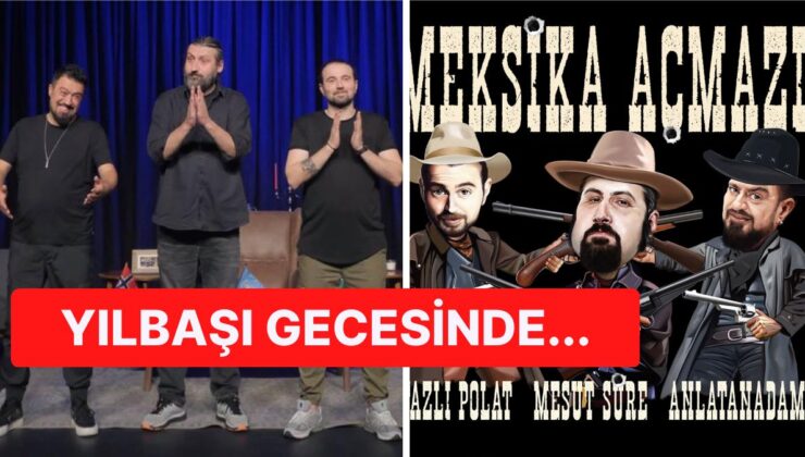 Sevilen Podcast Programı ‘Meksika Açmazı’ Yılbaşı Gecesinde BluTV Ekranlarında İzleyiciyle Olacak !