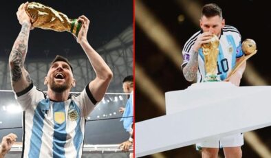 Tarihe geçen paylaşım! Messi’nin kupalı fotoğraflarının beğeni sayısı ağızları açık bıraktı