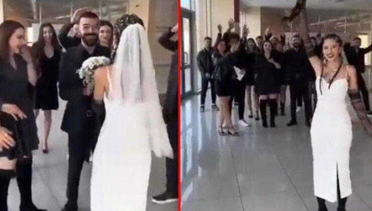 Türkiye’de herkesi hayrete düşüren evlilik teklifi! Gelin ve damat rolleri tamamen değişti