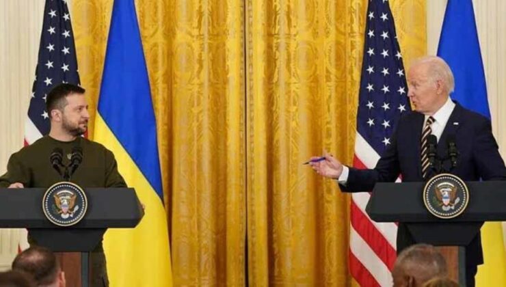 Zelenski ve Biden ABD’de buluştu! Ukrayna liderinin konuşmasını tüm Kongre ayakta alkışladı