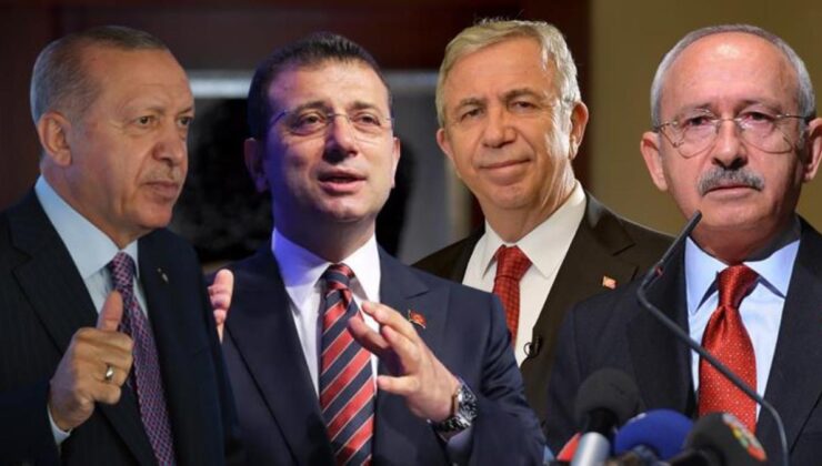 6’lı masanın adayı kim olacak? İşte AK Parti’nin anketinde Erdoğan’a en yakın çıkan isim