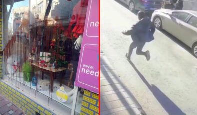 Bayrampaşa’da platonik aşık mağazaya havai fişekle saldırdı